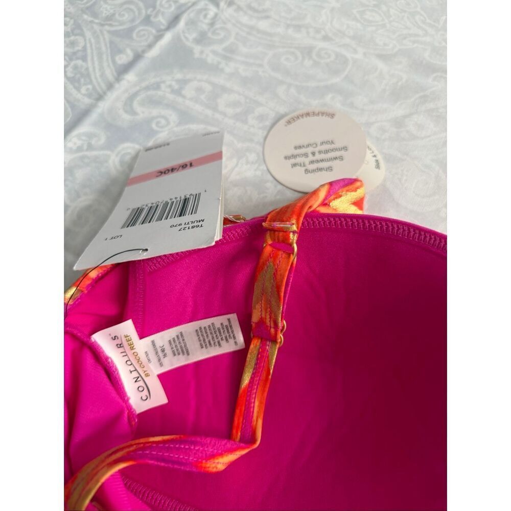 NWT Contours By Coco Reef Shapemaker Swimwear One Piece Swimsuit Size 16/40C - Picture 5 of 5